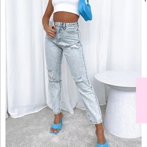 WhiteFox Boutique Moving On Boyfriend Jeans